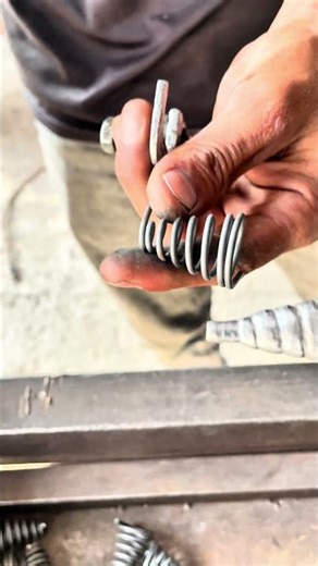 How Spring Hook Is Made 🔥 | Satisfying Steel Work