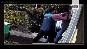 Amazon delivery driver arrested after video shows her beating 67-year-old woman