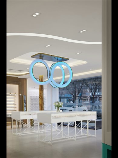 眼科视光中心设计：专业与美感的视觉共鸣 #导视设计 #导视设计#wayfinding #wayfindingsignage #wayfinders