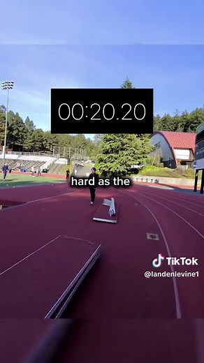 POV 4x400m Track Relay Race | Landen Levine
