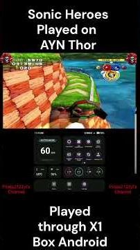 Sonic Heroes - X1 Box - AYN Thor Max - Short #aynthor #thor #ogxbox