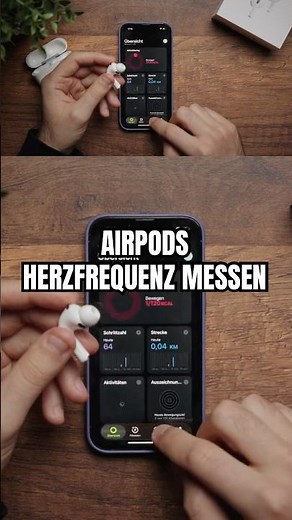 ☝️Measure your heart rate with AirPods Pro 3. It's that easy!