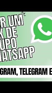 Como Enviar Link de Grupo do Whatsapp