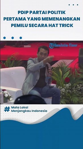 LITBANG KOMPAS: PDIP Adalah Partai Politik Pertama yang Memenangkan Pemilu Secara Hat Trick