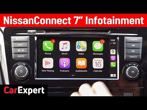 2020 Nissan Connect with Apple CarPlay/Android Auto: 7.0-inch detailed expert infotainment review 4K