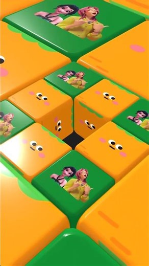 Kpop Demon Hunters Face Ball Falling65 #kpop #jpop #케데헌 #kpopdemonhunters #shorts #animation #roblox