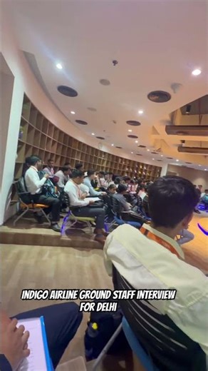 Indigo ground staff interview delhi airport #shorts #shortvideo #indigo #groundstaff #ytshorts