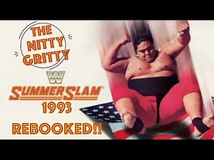 WWE Summerslam 1993 Rebooked!