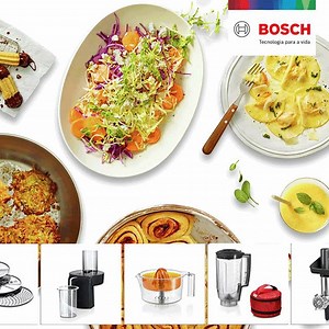 Com mais de 100 funções e uma grande variedade de acessórios, o nosso robô de cozinha MUM5 permite-lhe deliciar a sua família e amigos com infinitas criações culinárias! Conheça-o aqui: http://bit.ly/BoschMUM5 | Bosch Home