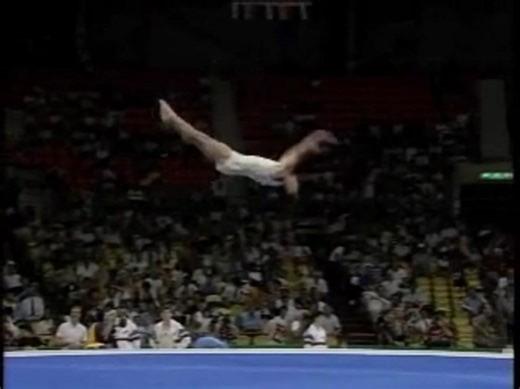 42K views · 1K reactions | Compulsory of the Day: 1988 Olympics - Li Ning (CHN) FX 9.90 Li Ning had a terrible competiton (6 falls) but was able to qualify for FX finals. | International Gymnast Magazine | Facebook