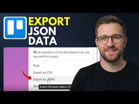 How to export JSON data from Trello (Step By Step 2026)