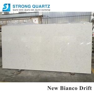 [Hot Item] China Factory Polished Marble Looking Quartz Stone for Island/Countertop/Table Top