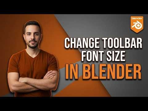 How To Change Toolbar Font Size In Blender (Easy Guide)