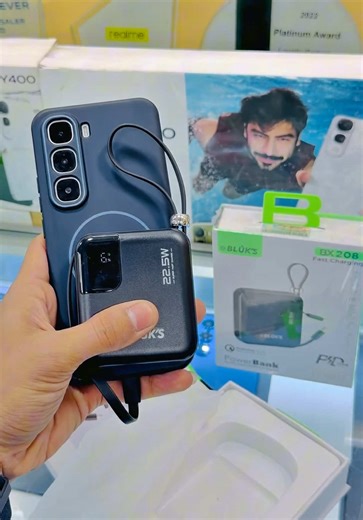 BLUK BX208 Power Bank: Fast Charging and Smart Design
