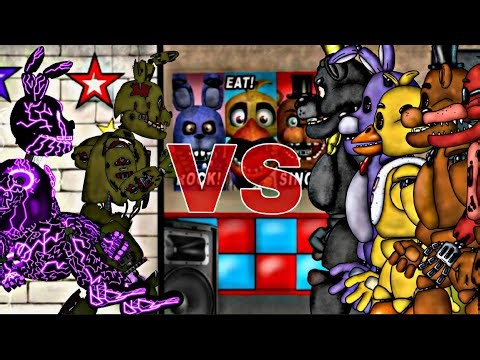 Springtrap VS FNAF 1 FNAF FNAF 2 Nightmare FNAF