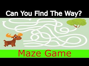 Maze Game | Solve The Maze| Find The Way Out Of Labyrinth