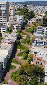 Next time you’re in San Francisco | The Official Guide, swing by Lombard Street, “the Crookedest Street in the World.” 🌉 This enchanting road is located on a hill with a natural 27% grade, which was too steep for vehicles back in 1922. 🤯 That’s why a property owner suggested the hairpin-turn design—to allow cars to drive down safely. It later became a one-way street and is today one of the Bay Area’s most well-known tourist attractions. | Visit California