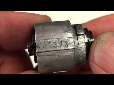 PORSCHE 964 - 1990 - Schlüssel vom Zündschloss anfertigen - creating key from ignition lock