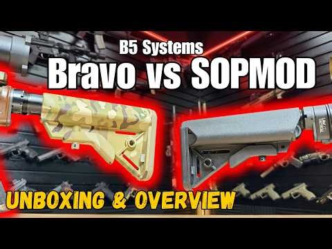 B5 Systems Bravo vs Enhanced SOPMOD Stock | Unboxing & Overview