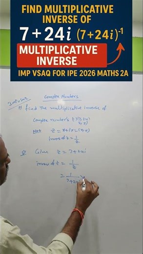 complex numbers imp vsaq #ipe#jee#maths2a#intermaths