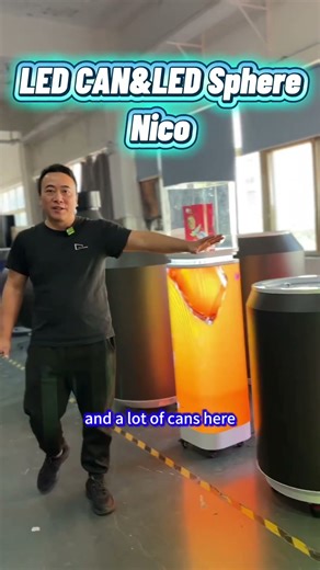 Led cans and LED spheres in stock