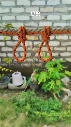 Knot to Stop Clothesline Sliding #diy #knot #lifehacks #creative #rope