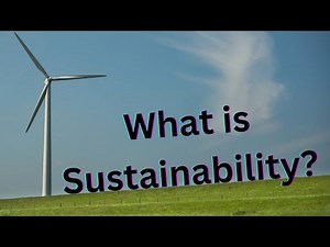 What is Sustainability and Why is it Important?