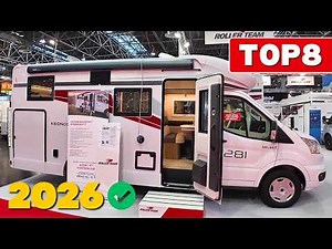 8 Stunning European Motorhomes Built on Ford Transit | 2026!