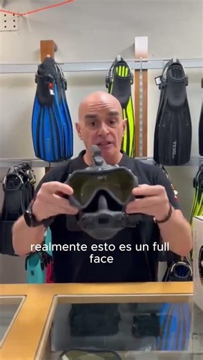 Have you ever dived with a full-face mask? 🤿 #diving #fullface #scubadiving #masks #shorts