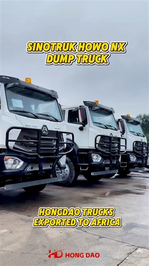 Immerse yourself in the experience of Hongdao Truck Factory exporting SINOTRUK HOWO NX dump trucks to Africa. #HOWO #HOWO371 #HongDaoTrucks #HOWONX | HongDao Remanufacturing truck factory