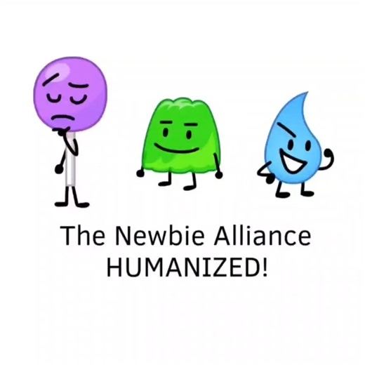 The Newbie Alliance HUMANIZED!! | ‪@BFDI‬ | #shorts