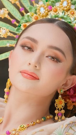 Ma Ahtisa Manalo on Instagram: "Cherished Tradition: The festival queen- a living symbol of beauty, grace, and cultural pride who dazzles not only with elegance but with the spirit of every Filipino fiesta. The ensemble begins with the timeless silhouette of the traje de mestiza: the camisa with its bell-shaped sleeves, the saya or skirt, and the modest pañuelo draped across the shoulders. These elements pay homage to the beloved heroine of Dr. José Rizal’s Noli Me Tangere, María Clara- the symb