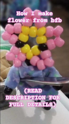 how I make flower from bfb (read description for full details) #kandi #bfb #bfdi