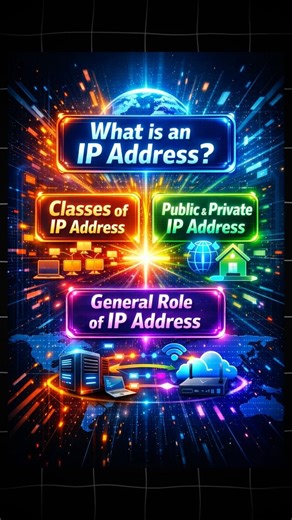 IP Address Explained in 60 Seconds | Classes, Public vs Private & Role