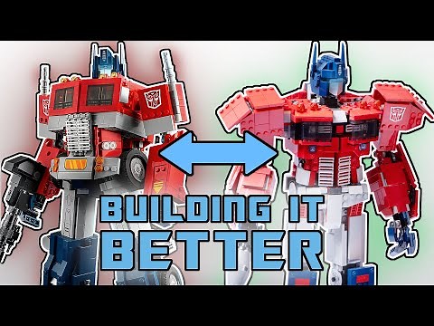Build a Better LEGO Optimus Prime With Just Pieces From The Set