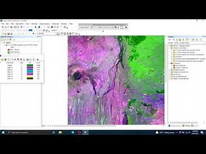 Supervised Classification Maximum Likelihood Algorithm/ LanduseLandcover Sentinel in ARCGIS Part1