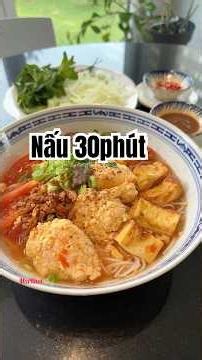 Quick Bun Rieu Recipe #maikhoi #shorts #shortvideo #food