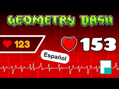 Muestra tu ritmo cardíaco en Geometry Dash