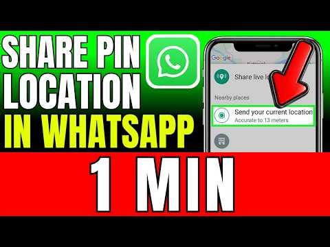 How To Share Pin Location In WhatsApp (2026)