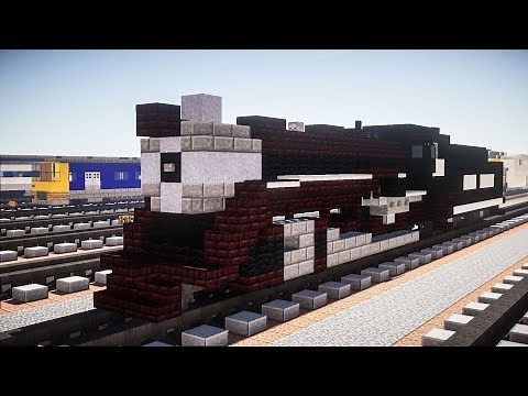 Minecraft Great Western 90 Steam Engine Tutorial
