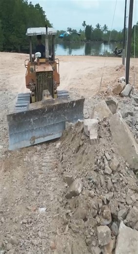 19K views · 168 reactions | Professional Bulldozer Operator Skills Pushing Rock Soil #dozer #bulldozer #reelsinstagram #fypreels #heavyequipment #construction | Arpunk | Facebook