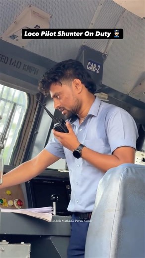 Loco pilot Shunter on duty | Shunting 20688 SBC - UBL SF #motivation
