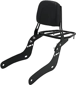 Motorcycle Passenger Detachable Backrest Sissy Bar with Luggage Rack For Honda Rebel 500 300 CMX500 CMX300 2017-2023