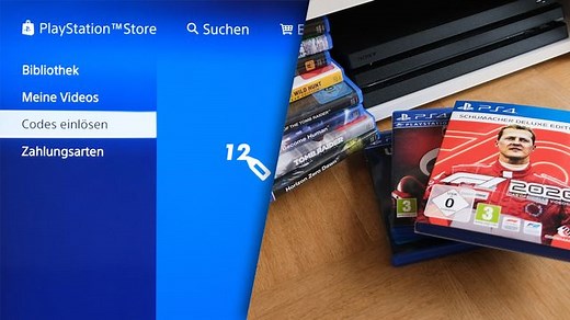 PS4 Spiele-Code kaufen und einlösen