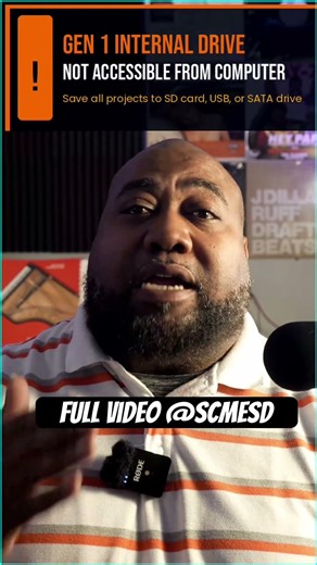 Generation 1 MPCs Will Not Access Internal Hard Drives in Controlled Mode! #shorts #mpc