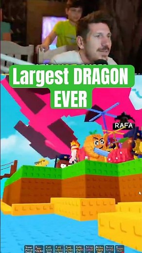 Largest Dragon in plants vs Brainrots #plantsvsbrainrots