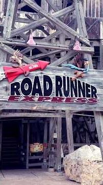 The Twins Ride Road Runner Express Roller Coaster Rodeo 2026 At Six Flags Fiesta Texas