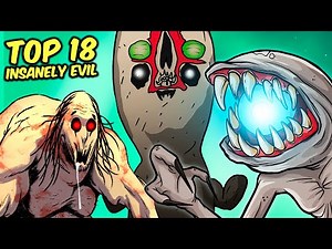 Top 18 Insanely Evil SCP (Compilation)