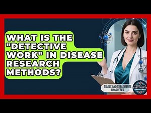 What Is The "Detective Work" In Disease Research Methods? - Trials and Treatments Uncovered