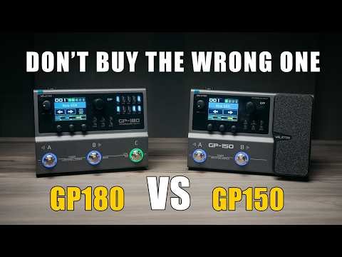 Valeton GP-150 vs GP-180 are here — Which One Should You Buy?